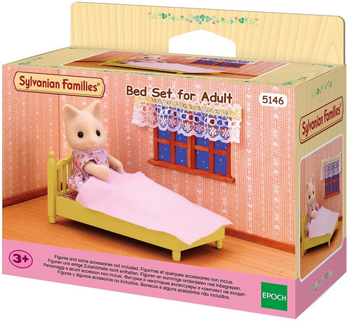 Sylvanian Families Set De Cama Adulto Mueble Juguete Niños ®