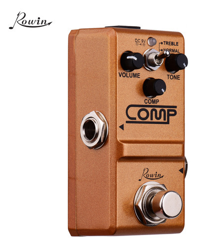Pedal compresor Rowin (en Brasil) Color naranja