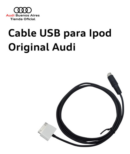 Imagen 3 de 7 de Cable Usb Para iPod Audi Tt 2010