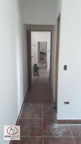 Imagem 5 de 6 de Casa Nova Com 2 Dormitórios, 1 Suite, 1 Vaga, À Venda, 92 M² Por R$ 390.000 - Castelo - Santos/sp - Ca2042