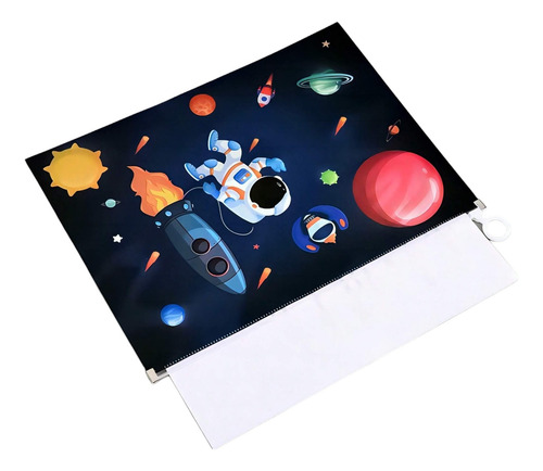  Carpeta Tipo Sobre Tamaño A4 Diseño Astronauta Pack 12und