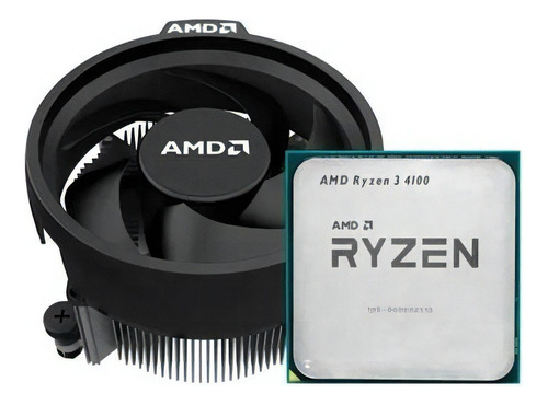 Procesador Amd Ryzen 3 4100 3,8 Ghz Caché 6 Mb Am4 Sin Vídeo