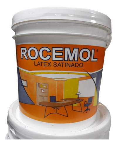 Rocemol Latex Satinado Blanco X 20 L