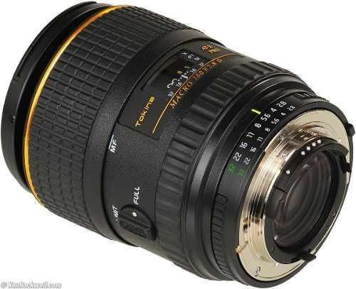 Lente Tokina 100mm F/2.8 Para Canon Macro Autofoco