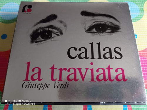 Maria Callas & Giuseppe Verdi 2cd's La Traviata W 