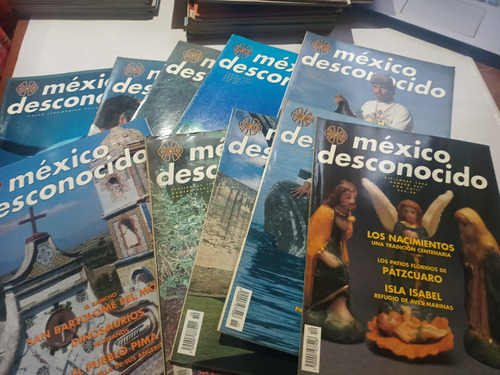 Revista México Desconocido Año 1998 Lote De 10