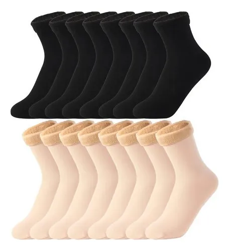 comprar 8 Pares De Calcetines De Nieve Térmicos Gruesos Para Inviern