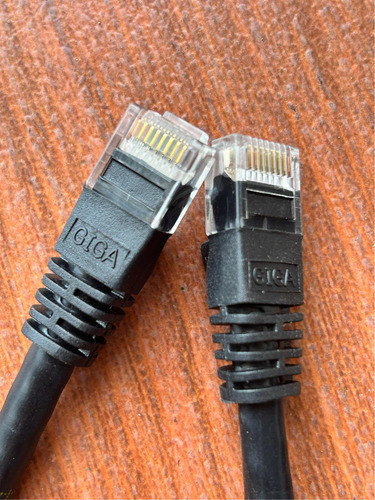 Cable Patch Cord Categoría 6 (utp) Largo 1 Pie 30.48 Cm