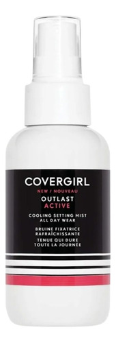 Fijador De Maquillaje En Spray De Covergirl Outlast Active Tono Del Primer Índigo