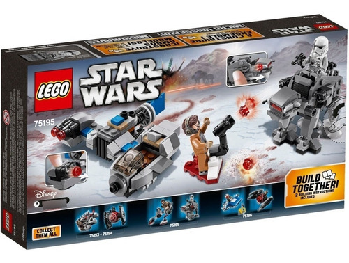 Lego Star Wars 75195 Microfighters Ski Speeder Vs Walker 12 veces número de piezas 216
