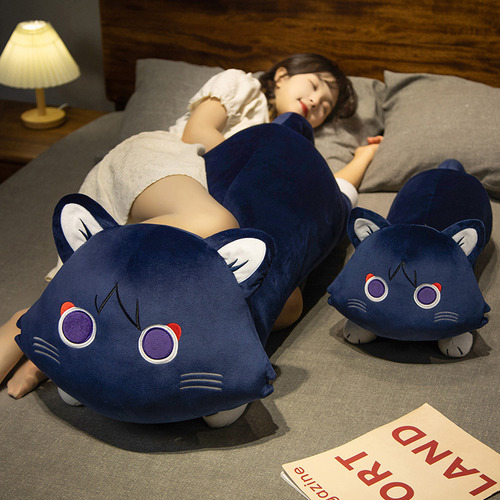 Almohada Con Forma De Muñeca Genshin Stray Fairy Cat, 100 Cm