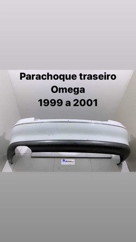 Parachoque Traseiro Chevrolet Omega 1999 2000 2001 Original