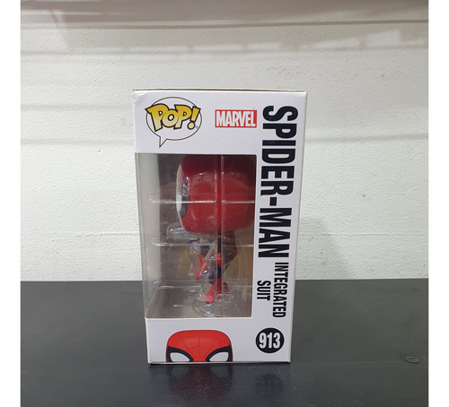 Funko Pop Spider Man Intedrated Suit #913 Marvel (Usado)
