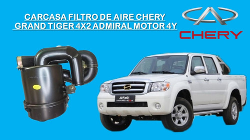 Carcasa Filtro De Aire Grand Tiger 4x2 Admiral Motor 4y