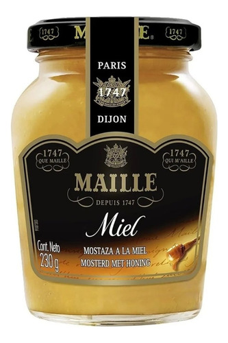 Mostaza Con Miel Maille X 200 Ml