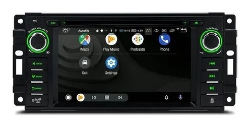 Imagen 3 de 5 de Estereo Android 4g+64g Jeep Chrysler Dodge Ram Patriot Gps H