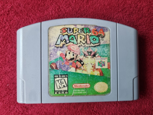 Súper Mario 64 Cartucho Totalmente Original N64 Nintendo (Usado)
