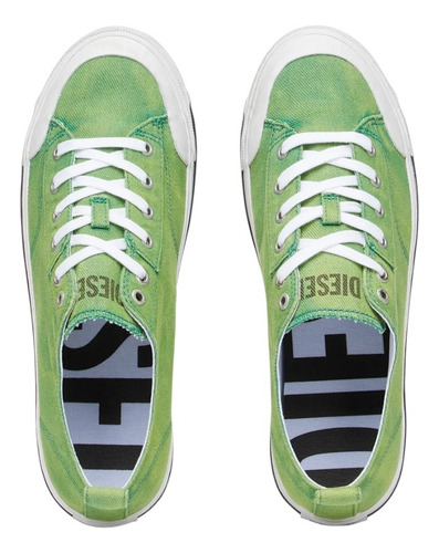 Tenis Diesel S-athos Low Hombre Verde Jolly 100% Original