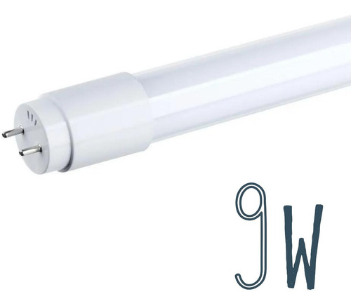 Tubo Luz Led T8 9w 60cm Alto Brillo Y Eficiencia Mas Led 