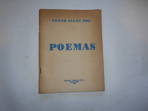   Poemas -edgar Allan Poe .-