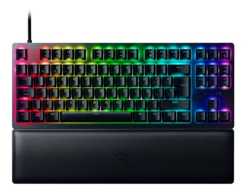 Teclado Razer Huntsman V2 Tkl Optical Red Switch Chroma Esp Color del teclado Negro Idioma Español España