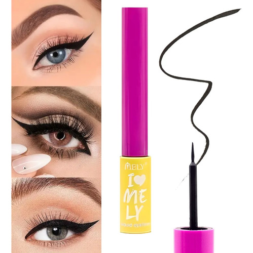 Delineador Líquido Waterproof Love Me Mely