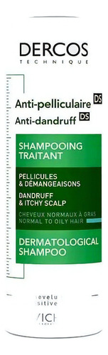 Shampoo Vichy Dercos Technique Shampoo Dercos Technique Anti-Caspa Cabellos Normales A Grasos Anticaspa en botella de 390mL de 390g por 1 unidad
