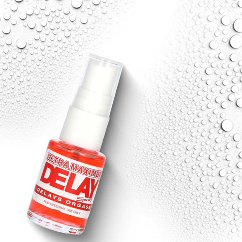Ultra Maximum Spray Delays Orgasm Retardante Para Hombre 5oz Sabor Ninguno