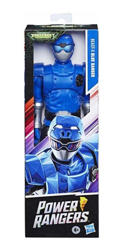 Boneco Power Rangers Beast Morphers Ranger Azul Hasbro