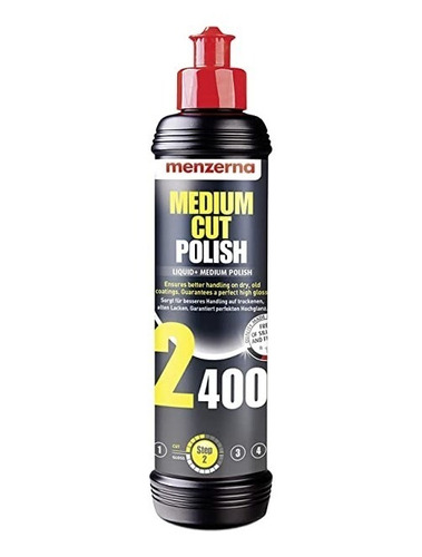 Pulimento Medio Corte 2400 Menzerna 250ml