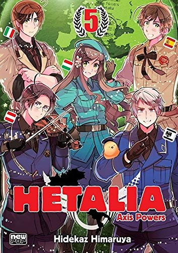 Libro Hetalia Axis Power Volume 05 De Hidekaz Himaruya Newpo