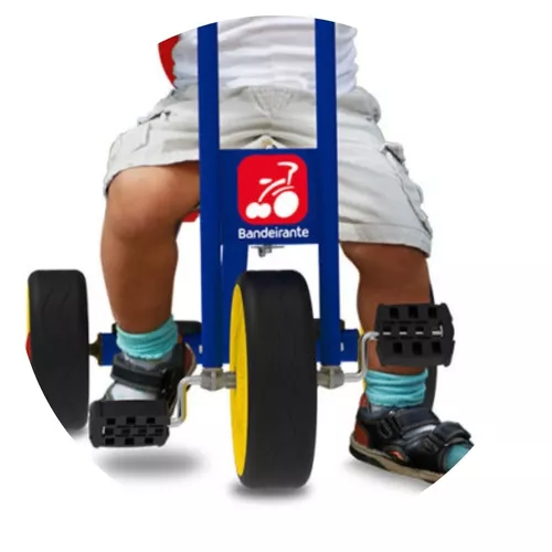 Triciclo Velotrol Infantil Escolar Brinquedos Bandeirante