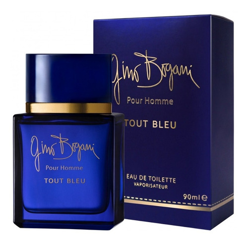Perfume Hombre Gino Bogani Tout Bleu Edt Original 90 Ml