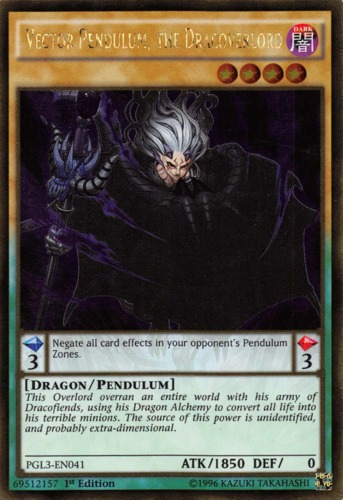 Vector Pendulum, The Dracoverlord - Pgl3 Yugioh