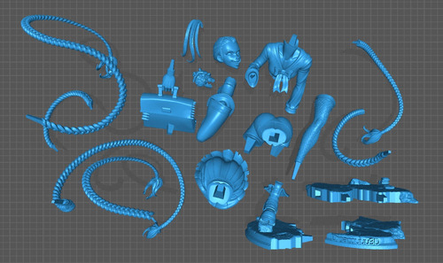 Lol Jinx Dnm3d Archivos Para Impresión 3d