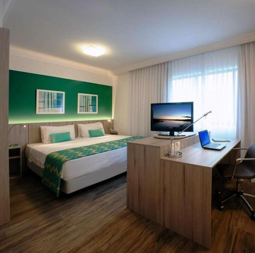 Imagem 1 de 18 de Flat No Radisson Hotel Oscar Freire! Com 32m², 1 Dormitório - 196254