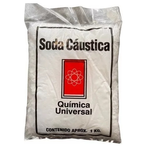 Soda Caustica 1kg Quimica Universal