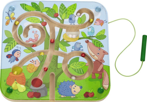 Haba Tree Maze Juego Magnético De Madera Desarrolla Habilida