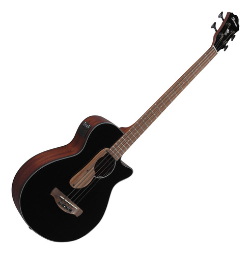 Ibanez Aegb24e Aeg - Bajo Acústico-eléctrico Sapele Negro