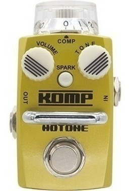 Mini Pedal Compresor Hotone Para Guitarra Scs1 Komp Skyline