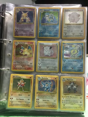 CARTAS POKEMON - LOTE COM 3 CONJUNTOS DE CARTAS POKÉMON