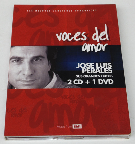 Jose Luis Perales Voces Del Amor Original 2cd+1dvd Original 