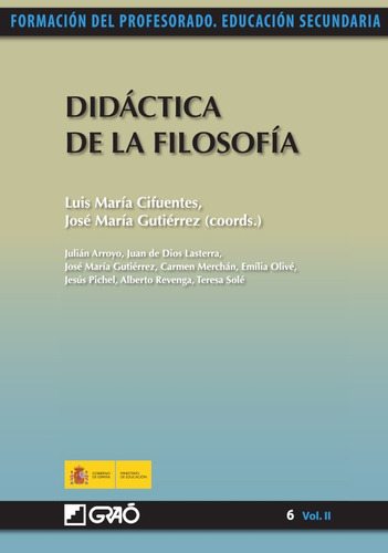 Didáctica De La Filosofía, De Julián Arroyo Pomeda Y Otros