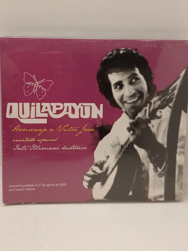 Quilapayún Homenaje A Victor Jara Cd Y Dvd Nuevo 