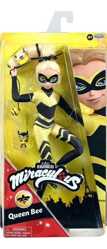 Boneca Miraculous Ladybug Queen Bee 28 cm articulada
