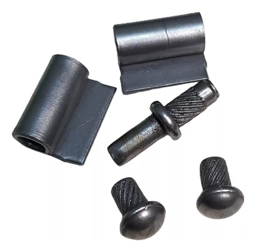 Bisagra Ficha 60 Mm Ala Corta X 6 Unidades