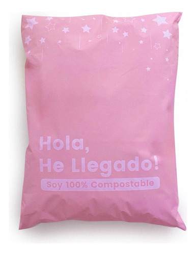 Pack 50 Bolsas Compostable Envio Autoadhesiva 26x37 Gruesas