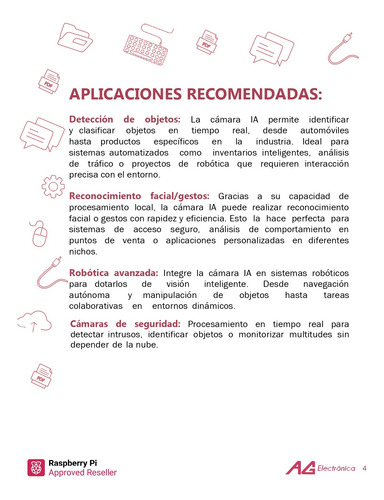 Kit Camara Ia Raspberry 4 2gb Vision Artificial Con Ejemplos