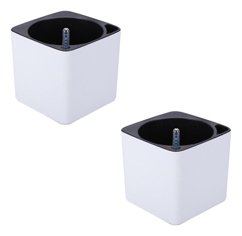 2x Macetero Maceta Sistema De Riego De Maceta De Plástico -