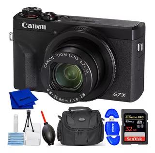 Cámara Digital Canon Powershot G7 X Mark Iii De 20,2 Mp Y 4k